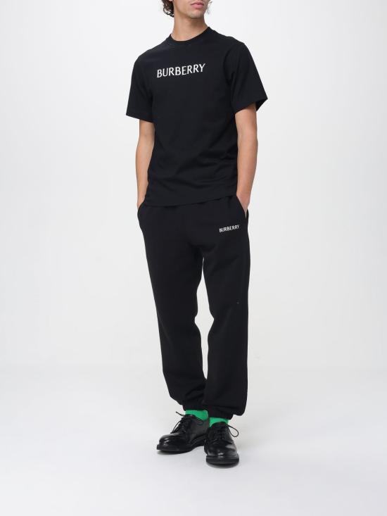 26SS 버버리 반팔 티셔츠 8122387 Black - BURBERRY