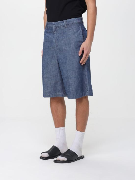 26SS 질샌더 숏팬츠 J22KA0337J45323 406 Indigo - JIL SANDER