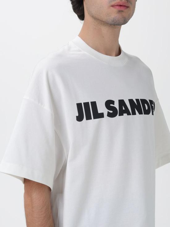 26SS 질샌더 반팔 티셔츠 J22GC0221J20347 102 Natural - JIL SANDER