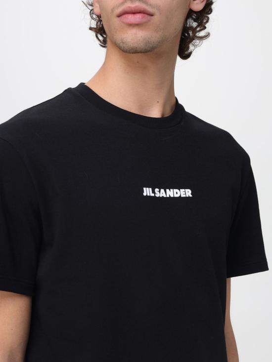 26SS 질샌더 반팔 티셔츠 J22GC0237J20103 001 Black - JIL SANDER