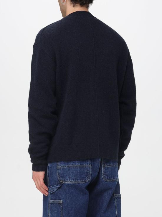 25FW 로베르토 콜리나 스웨터 253M40210 10 Navy - ROBERTO COLLINA