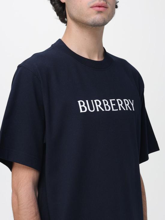 26SS 버버리 반팔 티셔츠 8122388 Navy - BURBERRY