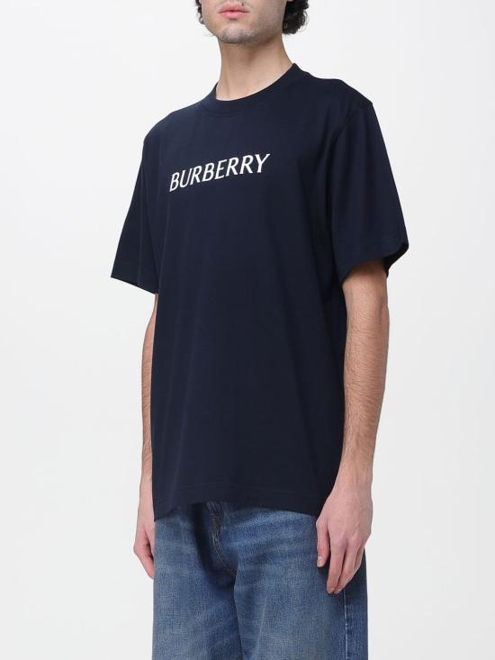 26SS 버버리 반팔 티셔츠 8122388 Navy - BURBERRY