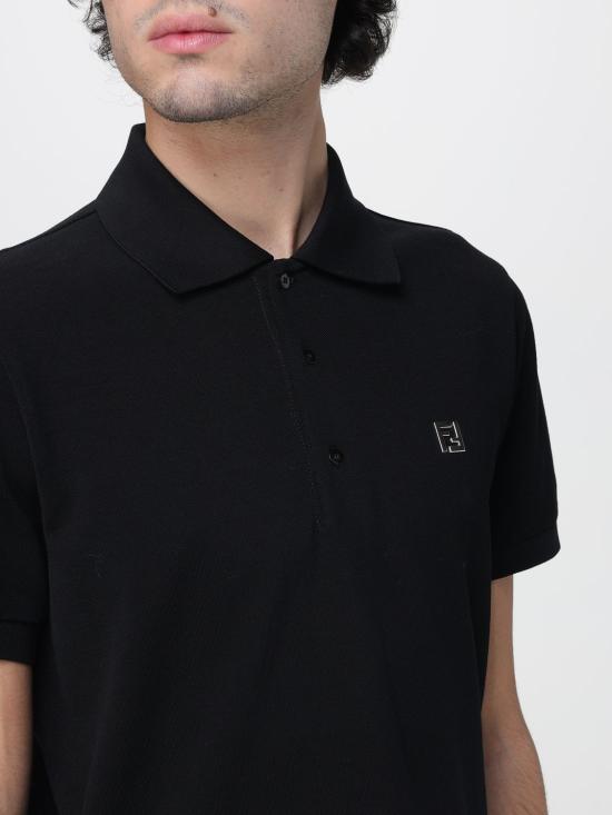 26SS 펜디 폴로 티셔츠 FY0985AUA5 F0QA1 Black - FENDI