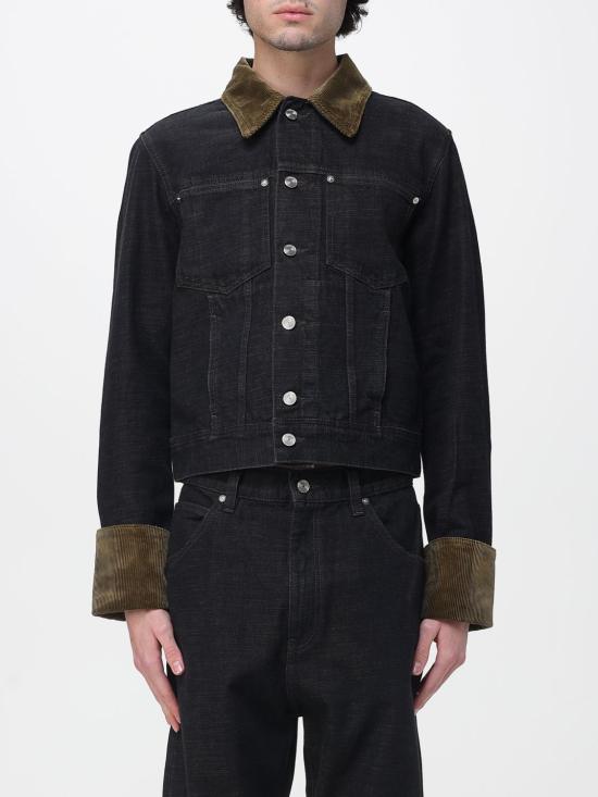 25FW 나마체코 자켓 NW25110N1400CD NERO TABACCO Black