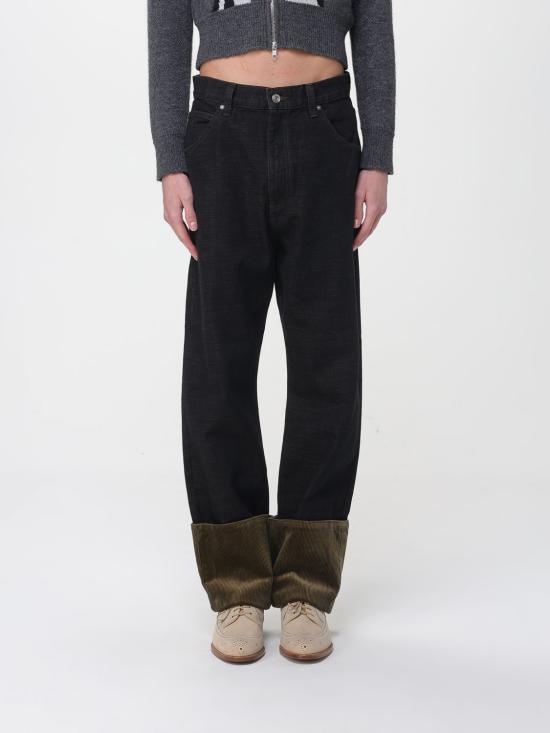 25FW 나마체코 긴팔 셔츠 NW25512WN1400CD NERO TABACCO Black