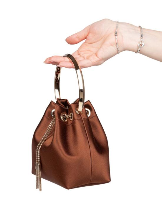 26SS 지미추 토트백 BON BON FUQ BRONZE Brown - JIMMY CHOO