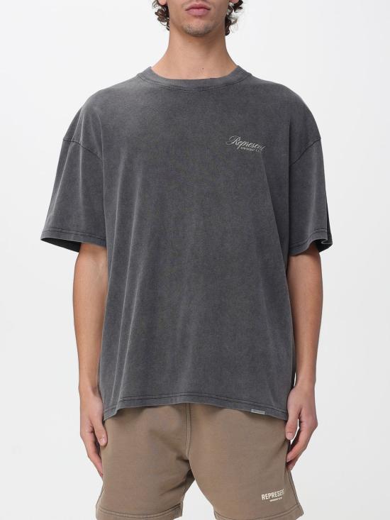 26SS 리프레젠트 반팔 티셔츠 OCM41201 47 Grey