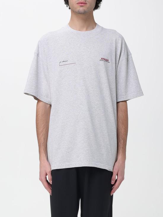 26SS 리프레젠트 반팔 티셔츠 MLM4274 30 Grey