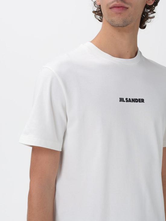 26SS 질샌더 반팔 티셔츠 J22GC0237J20103 102 White - JIL SANDER