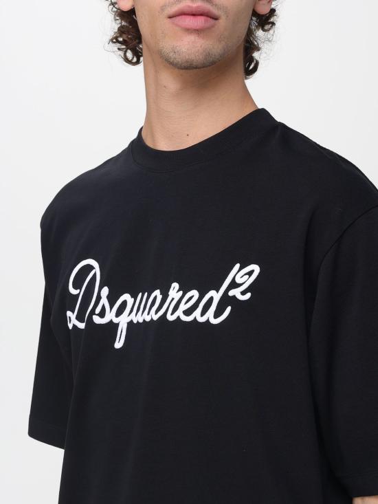 26SS 디스퀘어드2 반팔 티셔츠 S74GD1524D20106 900 Black - DSQUARED2