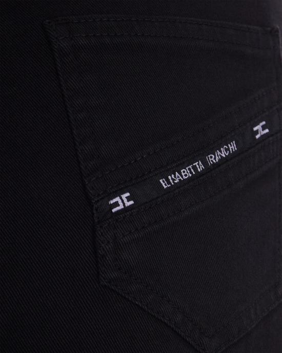 26SS 엘리자베타프랜치 숏팬츠 PJ23N61E2110 Black - ELISABETTA FRANCHI