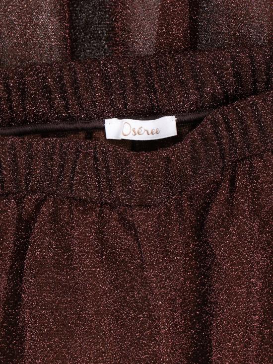 26SS 오세리 스트레이트 팬츠 LPF202 LUREX CHOCOLATE Brown - OSÉREE