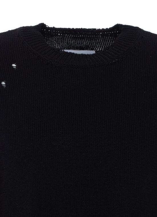 26SS MM6 메종마르지엘라 스웨터 SH0HL0038M13205962 Black - MM6 MAISON MARGIELA