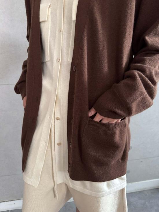  더 엔케이씨 스토어 가디건 NKC 스토어 소니 캐시미어 블렌드 - The NKC Store