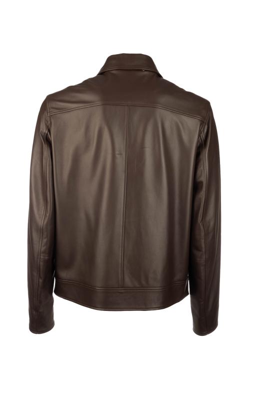 26SS 폴 스미스 가죽 자켓 M1R872ZV01388 69A BROWN - PAUL SMITH