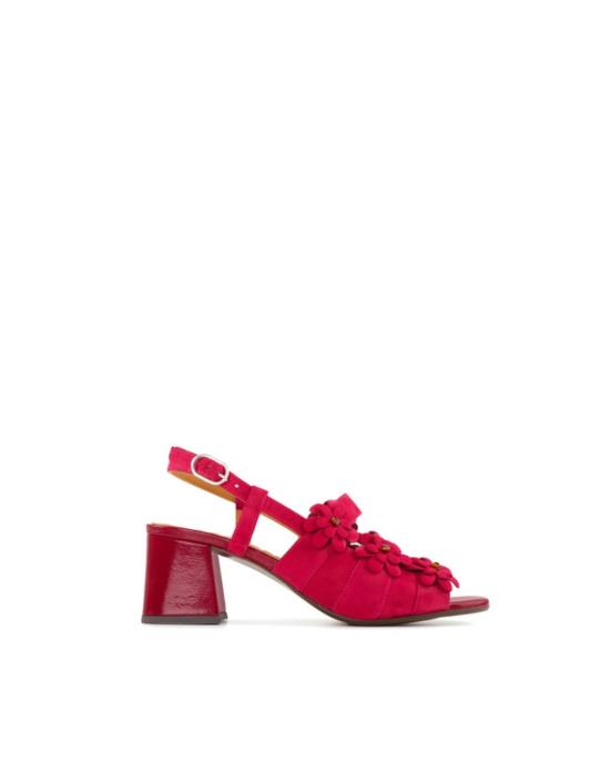  치에 미하라 힐/펌프스 렐리 슬링백 샌들 안테 로호