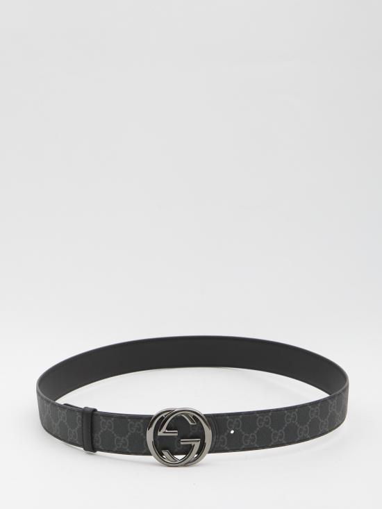 26SS 구찌 가죽 벨트 849862 BLACK