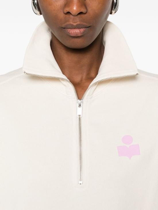 26SS 이자벨마랑에뚜왈 스웨터 SW0093FA D1M04E ECPK Beige - ISABEL MARANT ETOILE