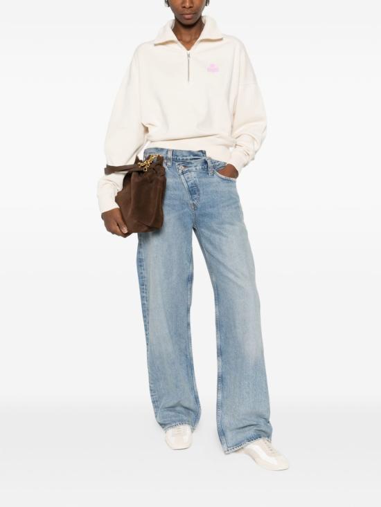 26SS 이자벨마랑에뚜왈 스웨터 SW0093FA D1M04E ECPK Beige - ISABEL MARANT ETOILE