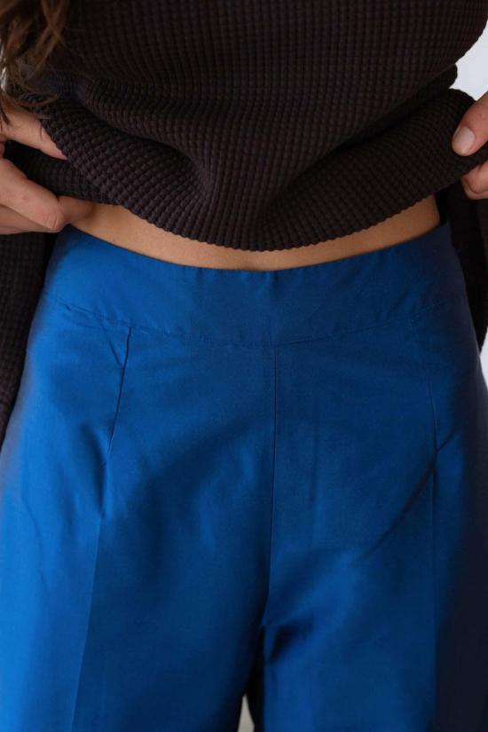  도니 크롭 팬츠 . 타프타 시가렛 팬츠 - DONNI.