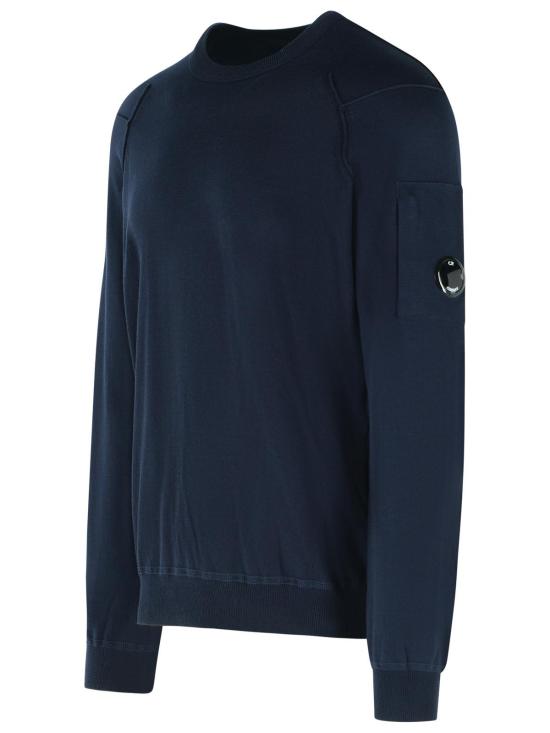 26SS 씨피 컴퍼니 스웨터 20CMKN183A 110560A888 Blue - C.P. COMPANY