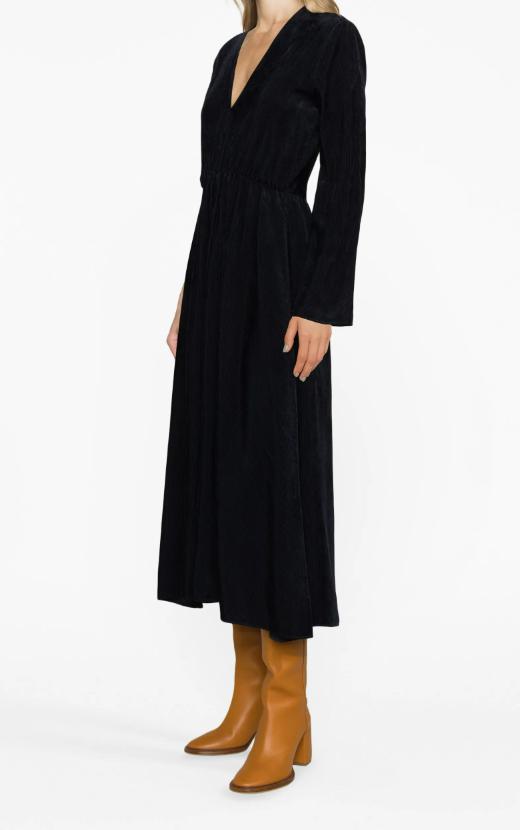 25FW 포르테포르테 롱 원피스 14058 my dressF48A 5016 notte BLUE - FORTE FORTE