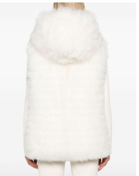 25FW 이브살로몬 베스트 26W25WKG60069K05XA1058 WHITE - YVES SALOMON