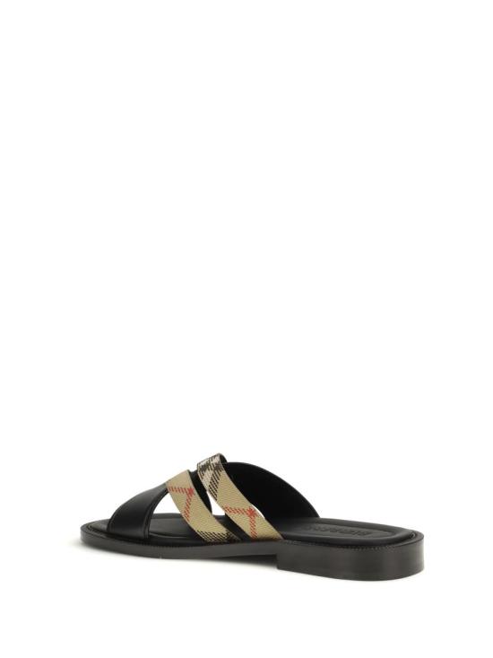 26SS 버버리 샌들 8118779 C1900 Black - BURBERRY