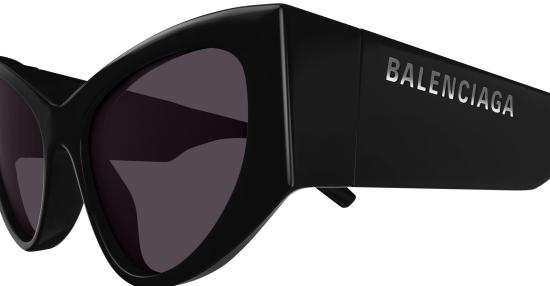 25FW 발렌시아가 안경 BB0300S 001 Black - BALENCIAGA