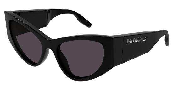 25FW 발렌시아가 안경 BB0300S 001 Black - BALENCIAGA