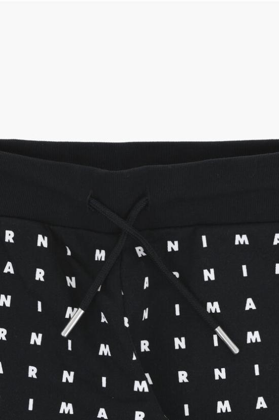  [키즈] 마르니 스트레이트 팬츠 M01097 M00S6 0M900 Black - MARNI