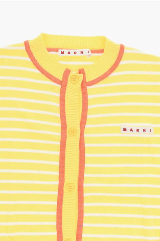  [키즈] 마르니 가디건 M01109 M00LT 0M215 Yellow - MARNI