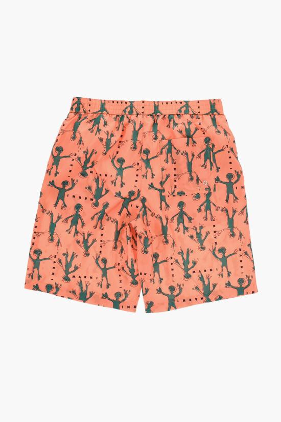  [키즈] 마르니 스윔팬츠 M01086 M00S2 0M429 Orange - MARNI