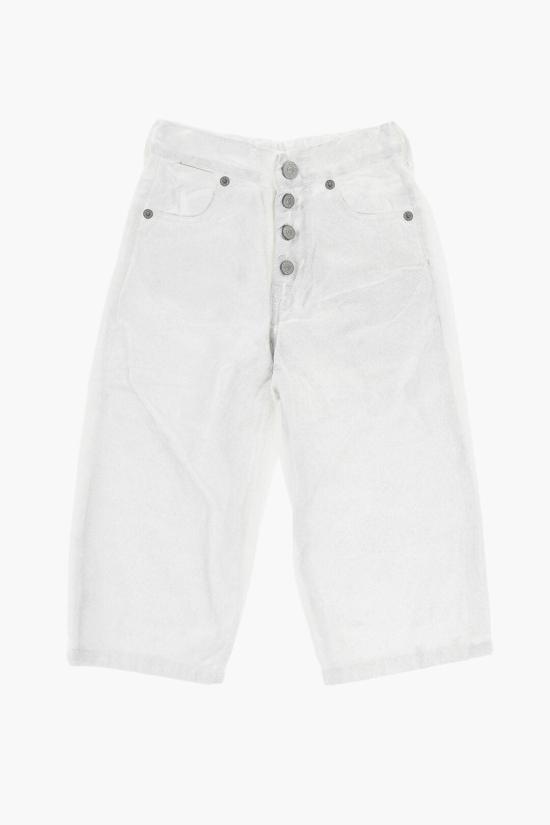  [키즈] 마르지엘라 스트레이트 팬츠 M60053 MM02J M6101 Bianco Argento