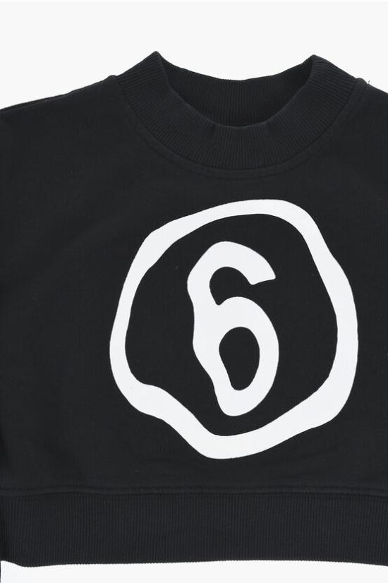  [키즈] 마르지엘라 티셔츠 M60318 MM006 M6900 Black - MAISON MARGIELA