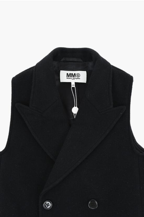  [키즈] 마르지엘라 코트 M60393 MM00W M6900 Black - MAISON MARGIELA