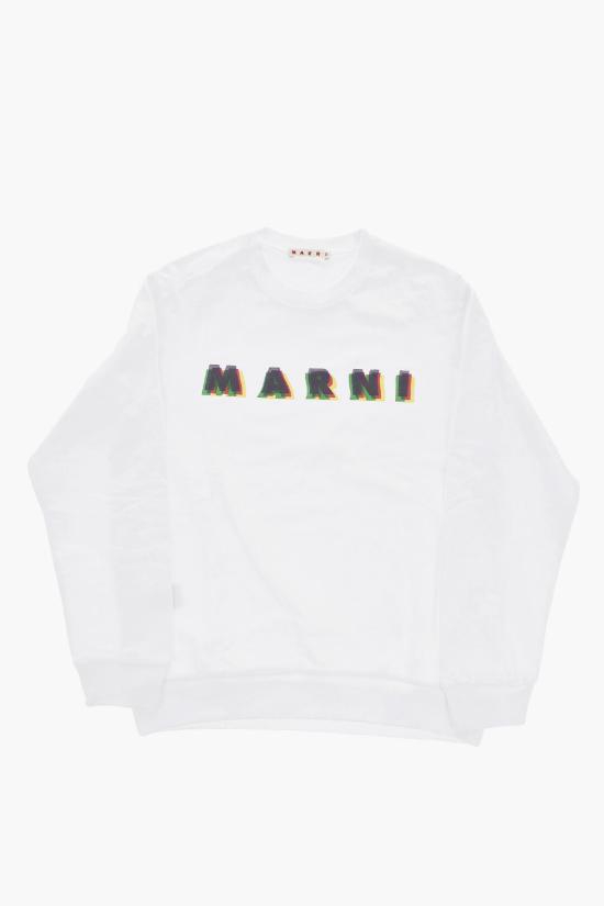  [키즈] 마르니 티셔츠 M01076 M00J6 0M100 White