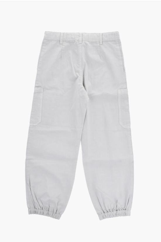  [키즈] 마르니 스트레이트 팬츠 M01063 M00SJ 0M917 Gray - MARNI