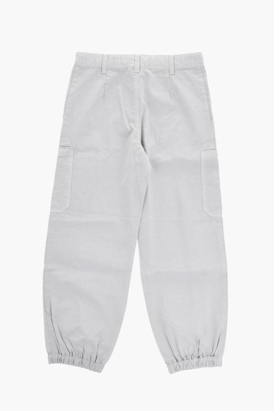  [키즈] 마르니 스트레이트 팬츠 M01063 M00SJ 0M917 Gray - MARNI