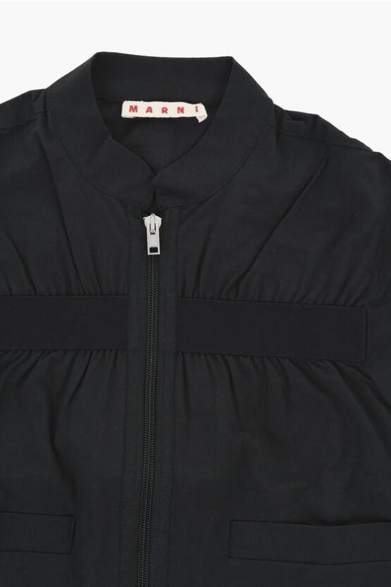  [키즈] 마르니 셔츠 M01006 M00QF 0M900 Black - MARNI