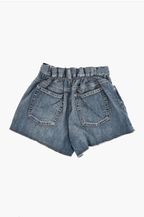  [키즈] 마르니 데님 숏팬츠 M01015 M00RV 0M01 Blue - MARNI