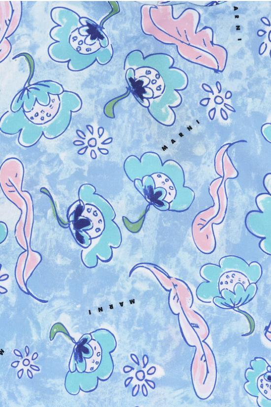  [키즈] 마르니 원피스 M01039 M00RW 0M845 Blue - MARNI