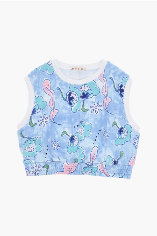  [키즈] 마르니 티셔츠 M01037 M00RW 0M845 Blue