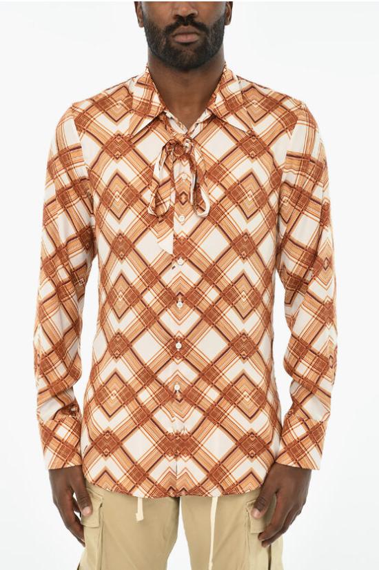  디스퀘어드2 긴팔 셔츠 S74DM0772 S78183 001S Multicolor