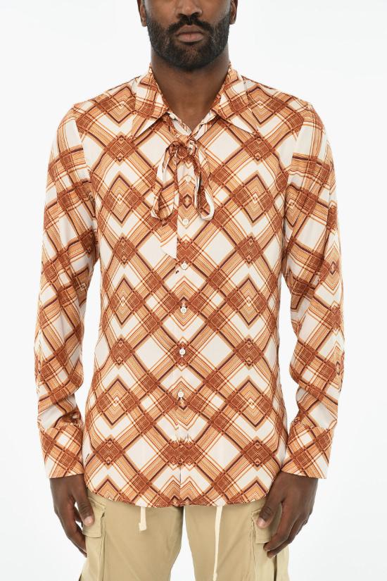  디스퀘어드2 긴팔 셔츠 S74DM0772 S78183 001S Multicolor