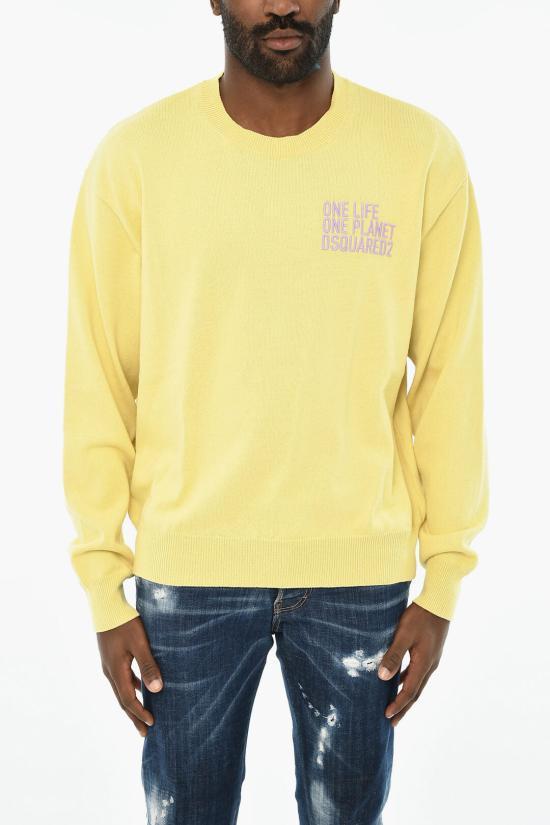  디스퀘어드2 스웨터 S78HA0043 S18258 169 Yellow