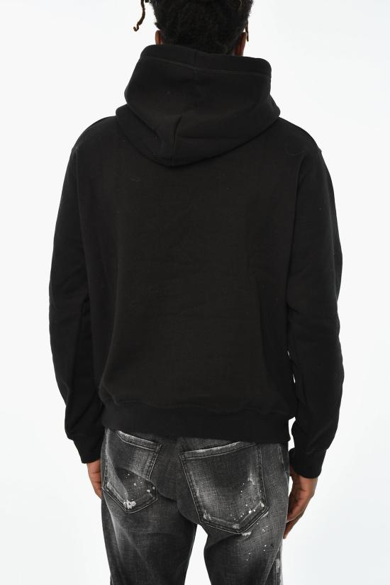  디스퀘어드2 후드 티셔츠 S79GU0096 S25516 900 Black - DSQUARED2
