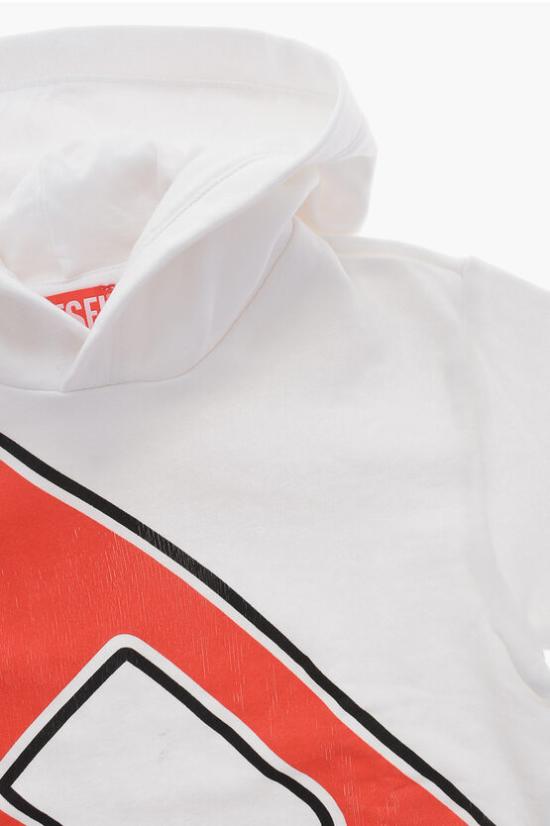  [키즈] 디젤 티셔츠 J01907 KYAYE K100 White - DIESEL