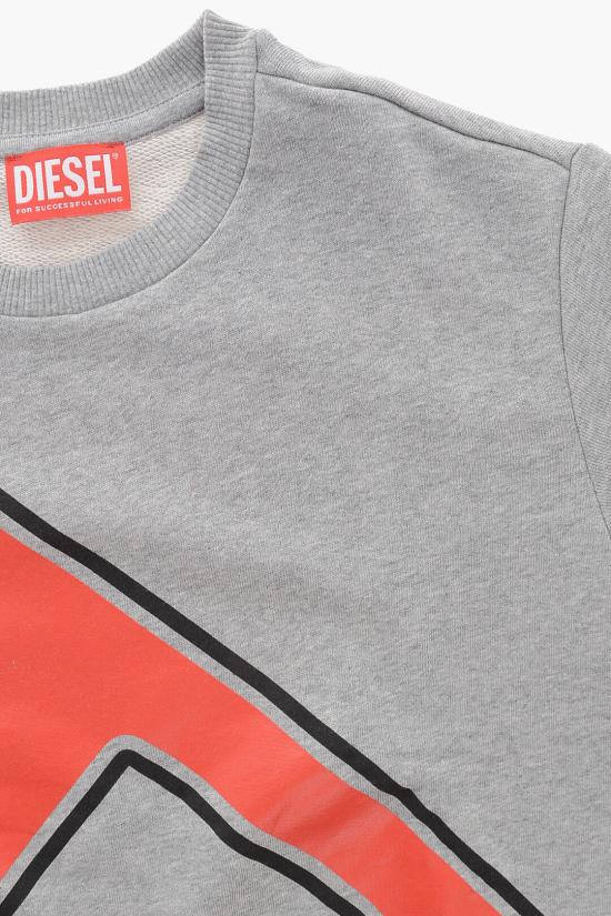  [키즈] 디젤 티셔츠 J01906 KYAYE K963 Gray - DIESEL